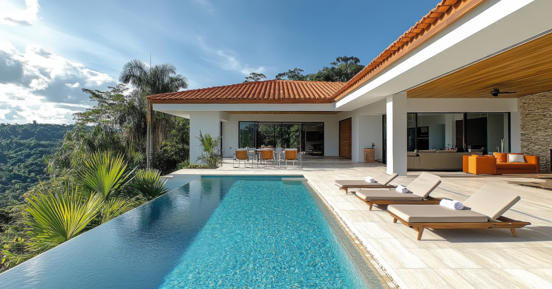 Luxury vacation rental properties in Las Terrenas with ocean views and modern amenities for your Dominican Republic getaway